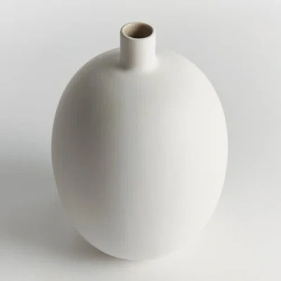 Napa Home & Garden Barclay Butera Sandbar Vase Medium In White