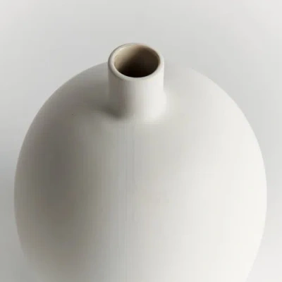 Napa Home & Garden Barclay Butera Sandbar Vase Medium In White