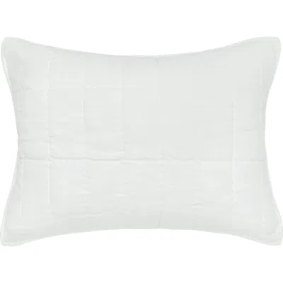 Elisabeth York Odine Dove Standard Sham Decor In White