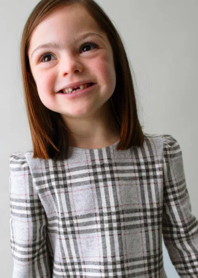 Mayoral Roma Pleated Dress In Brown