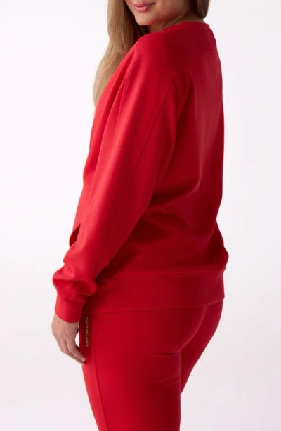 Centerline Athletics Crew Sweatshirt In Red