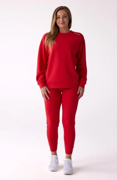 Centerline Athletics Crew Sweatshirt In Red