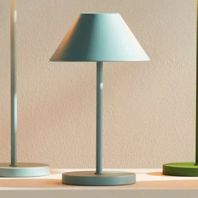 Napa Home & Garden 10" Alluna Cordless Lamp Parent In Blue