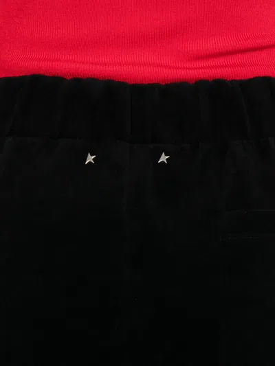 Golden Goose Cotton Wide-leg Trousers In Black