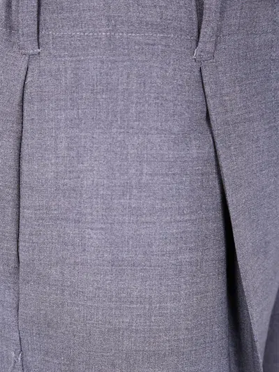 P.a.r.o.s.h Trousers Blacks And Greys In Blue