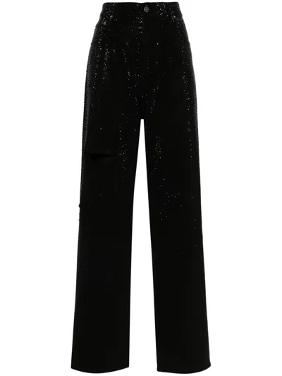 Golden Goose Trousers Blacks And Greys In Multi