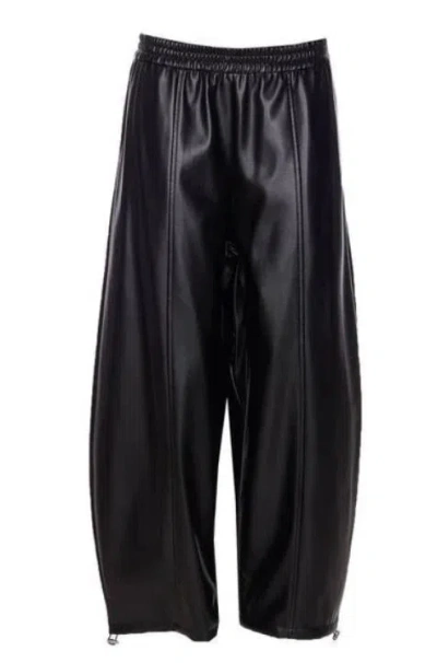 Pinko Trousers Blacks And Greys In Black