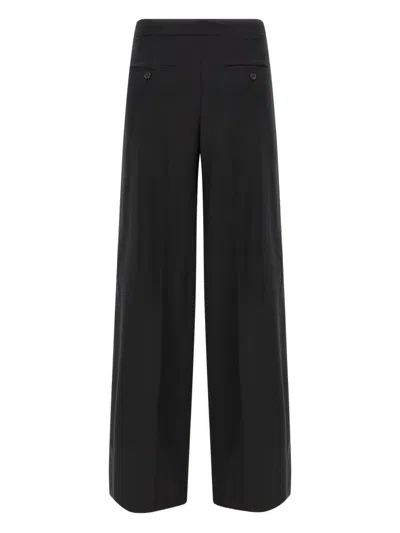 Pinko Trousers Blacks And Greys In Animal Print