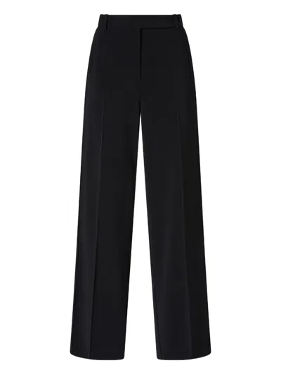 Pinko Trousers Blacks And Greys In Black