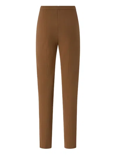 Pinko Trousers Brown In Brown