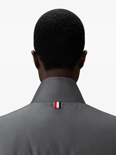 Thom Browne 4-bar Side-pockets Gilet In Black