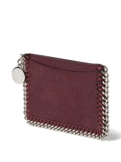 Stella Mccartney Wallets Plum In Burgundy