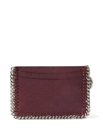 Stella Mccartney Wallets Plum In Burgundy