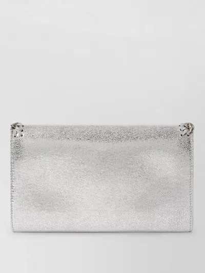 Stella Mccartney Falabella Crossbody Chain Wallet In Gold