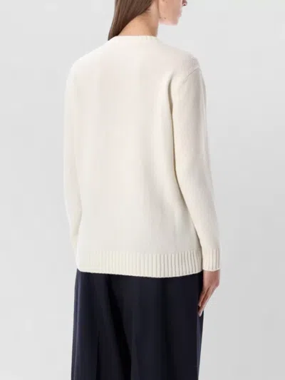 Ralph Lauren Polo Bear Cashmere Knit Sweater In Neutral