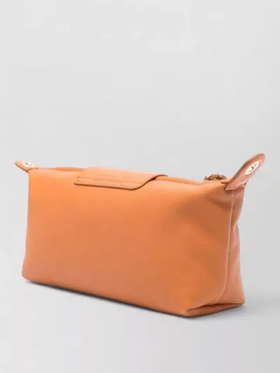 Longchamp Stylish Shoulder Bag Adjustable Strap In Brown