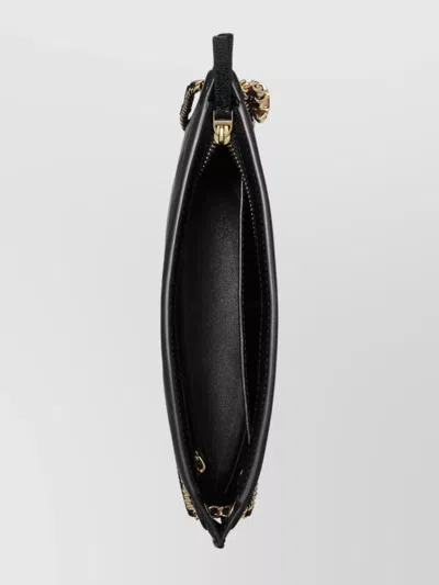 Tory Burch Chain Strap Quilted Shoulder Bag In Black