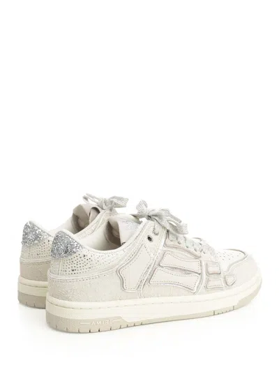 Amiri Glitter Skel Low Top Sneakers In Multi