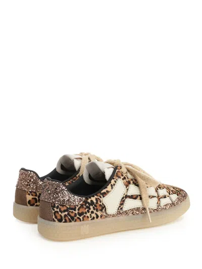 Amiri Leopard Pacific Bones Low-top Womans Sneakers In Multi