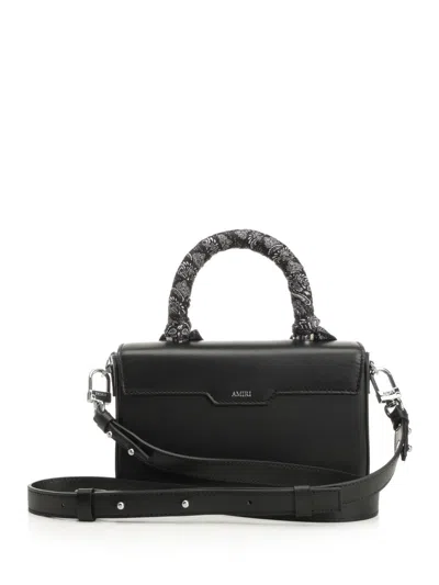 Amiri Micro Ma Long Bag Handbags Black In Black