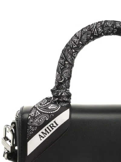 Amiri Micro Ma Long Bag Handbags Black In Black
