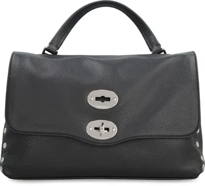 Zanellato Postina S Leather Handbag In Black