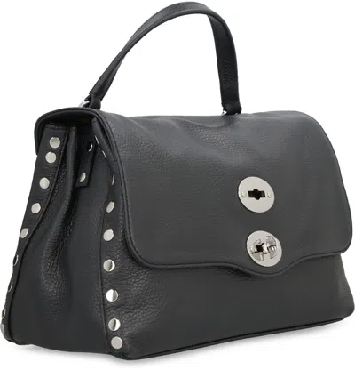 Zanellato Postina S Leather Handbag In Black