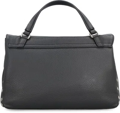 Zanellato Postina S Leather Handbag In Black