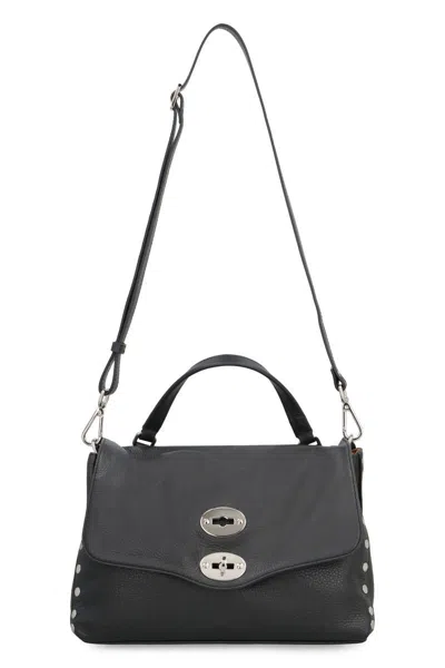 Zanellato Postina S Leather Handbag In Black