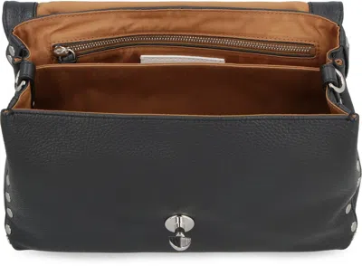 Zanellato Postina S Leather Handbag In Black