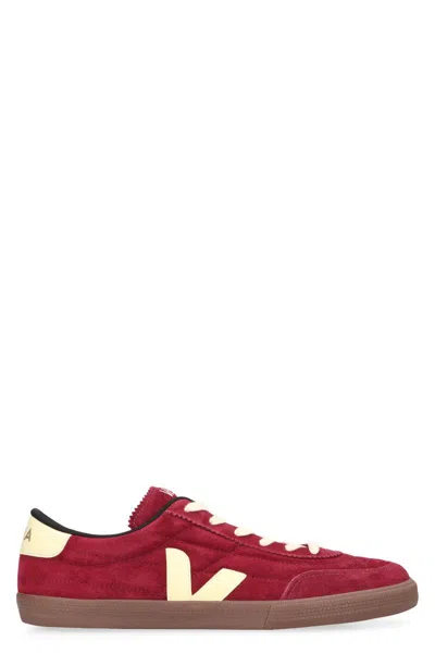 Veja Paneka Suede Sneakers Grenat Sun Bark In Multi