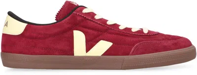 Veja Paneka Suede Sneakers Grenat Sun Bark In Multi