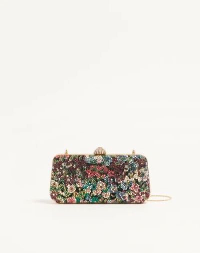 Valentino Garavani Minaudière  Garavani Carry Secrets Avec Motif Après L'hiver En Strass Fe