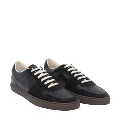 Common Projects Low Profile Basketball Sneakers With Contrast Sole In Multi