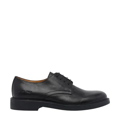 Common Projects Officer Style Lace Up Brogues In Multi