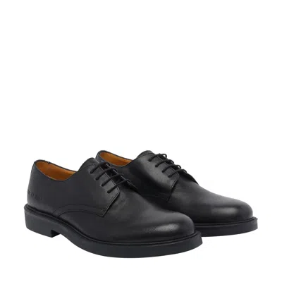 Common Projects Officer Style Lace Up Brogues In Multi