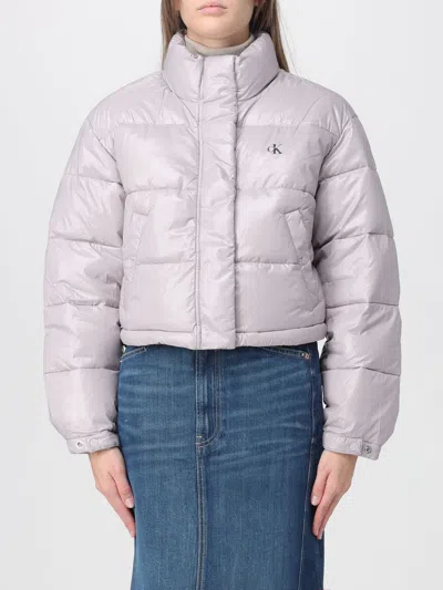 Calvin Klein Jeans Est.1978 Jacket Calvin Klein Jeans Woman Color Grey In Gray