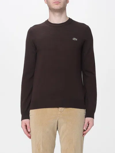 Lacoste Sweater  Men Color Dark In Burgundy