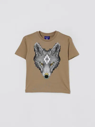 County Of Milan T-shirt  Kids Color Camel In Brown