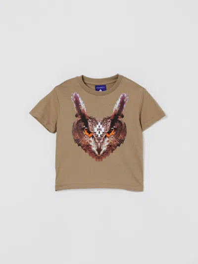 County Of Milan T-shirt  Kids Color Camel In Brown