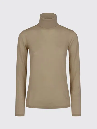 Max Mara Roll-neck Long-sleeve Sweater In Green