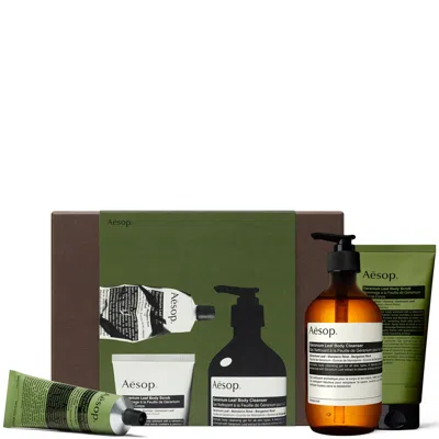 Aesop Party In The Greenhouse Geranium Leaf Trio In Transparent