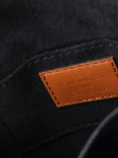 Pre-owned Louis Vuitton Dauphine Shoulder Bag Reverse Monogram Canvas Mini Crossbody Bag In Brown