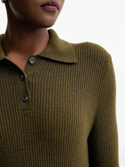 Marc O'polo Ribbed-knit Mini Dress In Multi