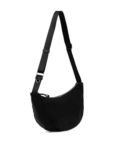 Marc O'polo Small Zip Adjustable-strap Cross Body Bag In Black