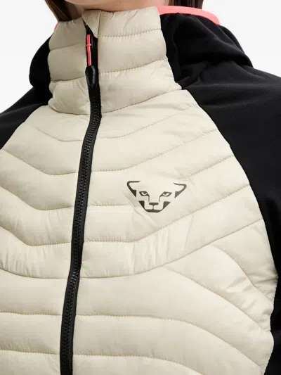Dynafit Quilted Hooded Performance Jacket In Black