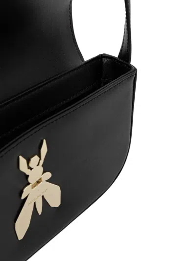 Patrizia Pepe Logo-detail Cross Body Bag In Black