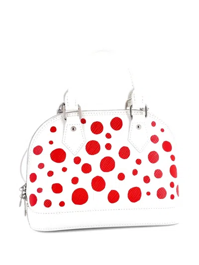 Pre-owned Louis Vuitton Alma Handbag Yayoi Kusama Infinity Dots Epi Leather Bb Backpack In Multi