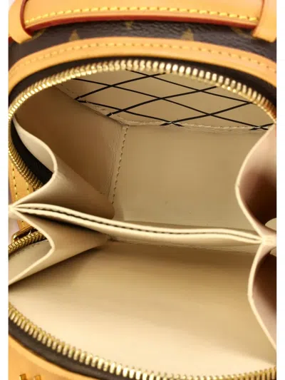 Pre-owned Louis Vuitton Mini Boite Chapeau Bag Monogram Canvas Crossbody Bag In Brown