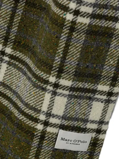 Marc O'polo Checked Scarf In Multi